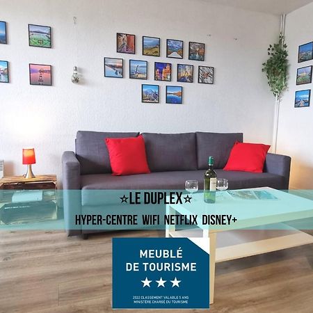 Le Duplex - Hyper Centre - Gare - Wifi - Netflix - Disney + Annecy Kültér fotó